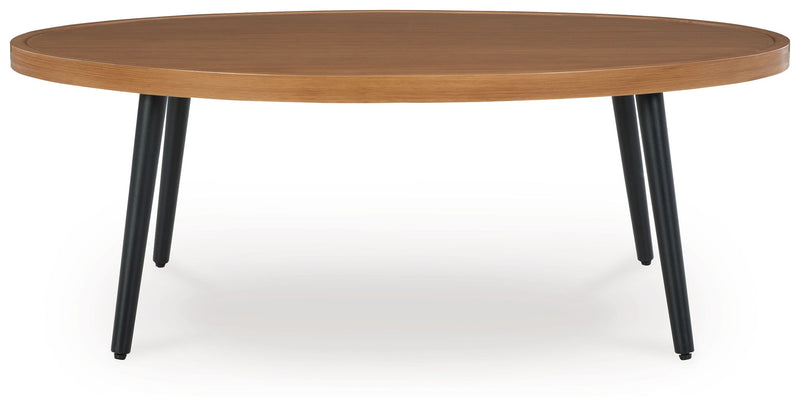 Horizon Hall - Cocktail Table - Two-tone Brown