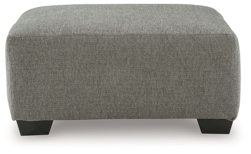 Clarington - 2 Pc. - 3-Piece Sectional And Oversized Ottoman - Greystone