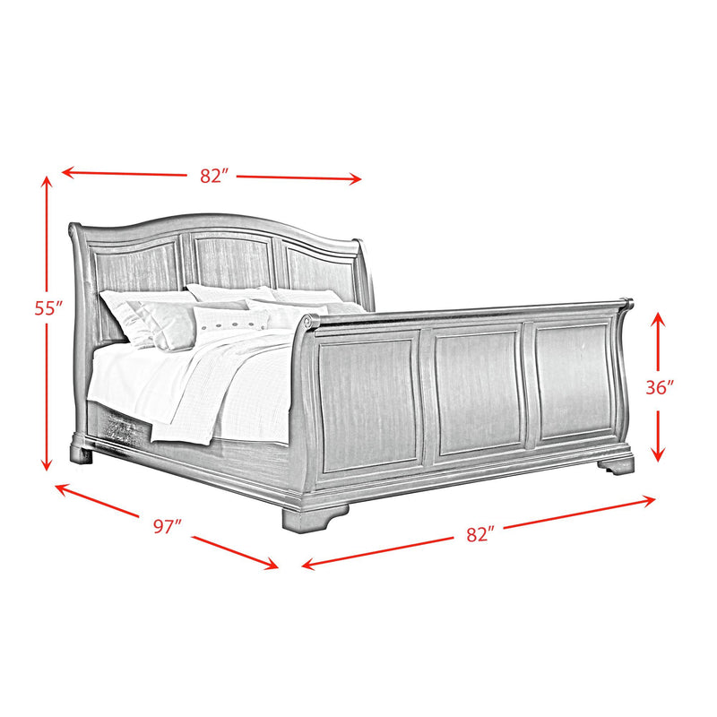 Cameron - Sleigh Bed