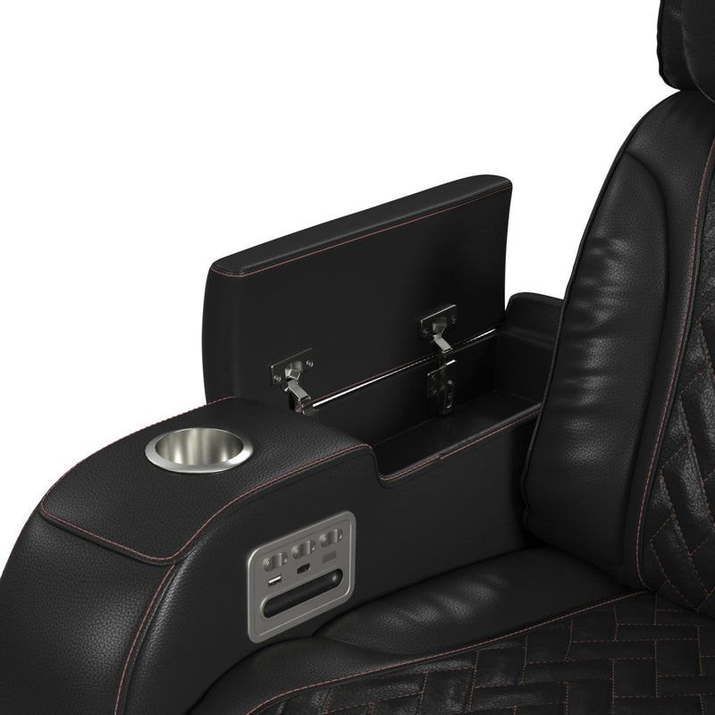 Prime Time - P3 Recliner With LED And Wireless Charger Pocket