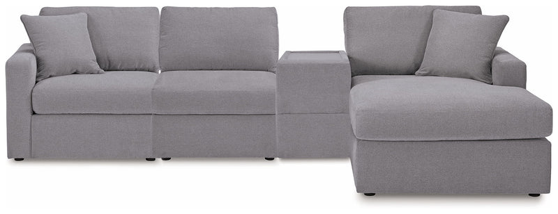 Modmax - L-Shaped Sectional - Granite