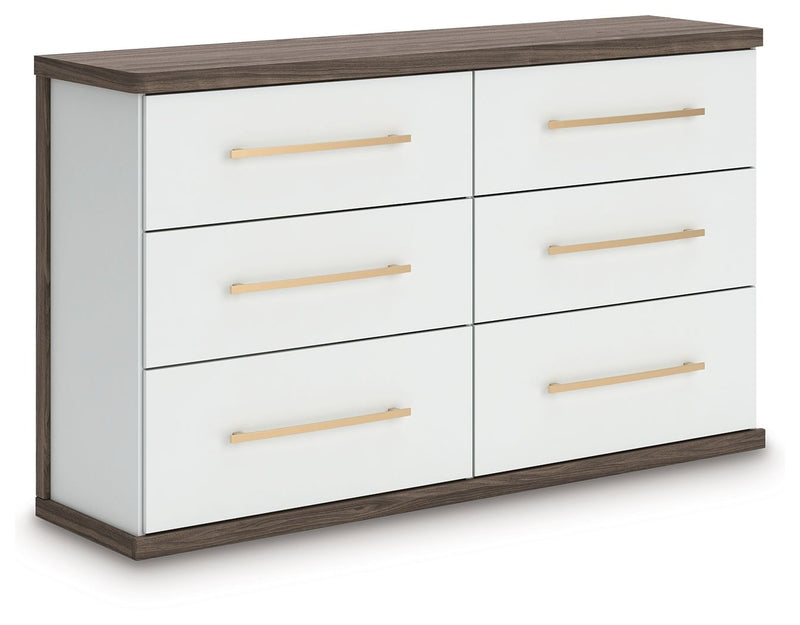 Kendanport - Six Drawer Dresser