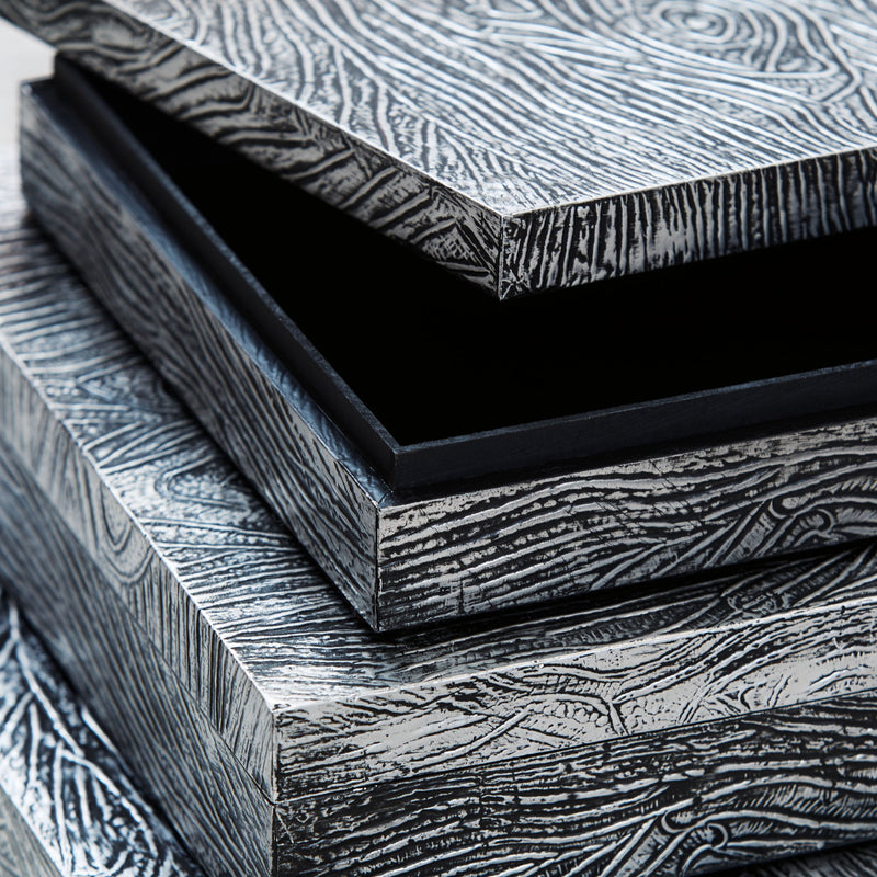 Keldy - Box Set (Set of 3) - Antique Pewter Finish