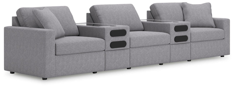 Modmax - Straight Sectional - Granite
