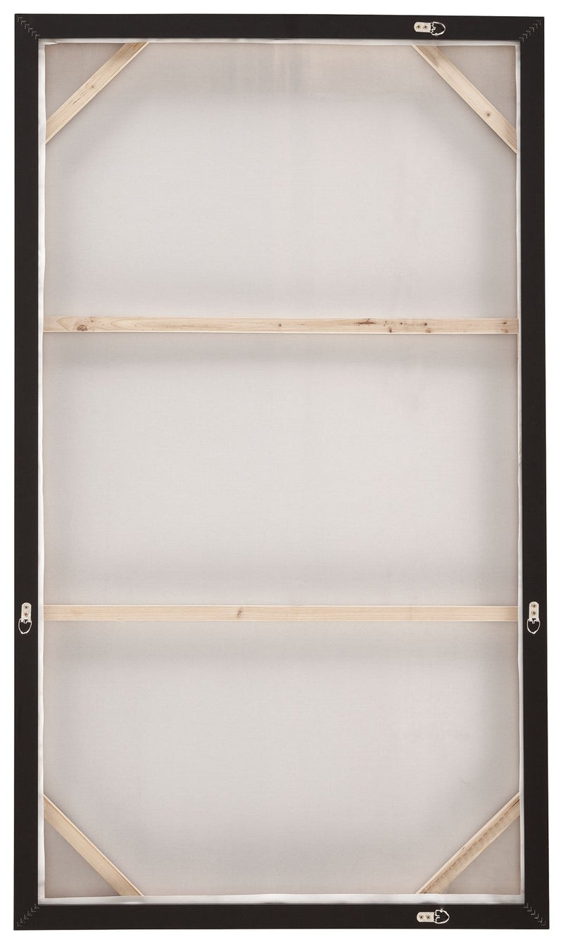Drewland - Wall Art - Black / Brown / Orange