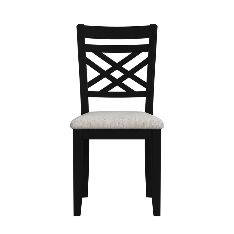 Brooks - 6 Piece Dining Set With Table, 4 Wood Back And Upholstered Seat Chairs, And Bench