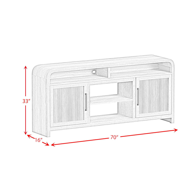 Ridgemont - 3 Piece Entertainment Unit With 70" TV Console