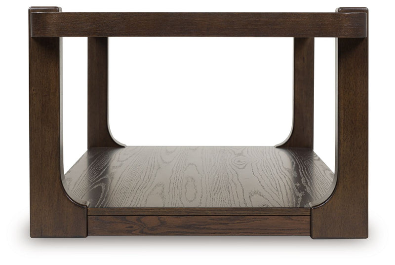 Breckington - Rectangle Cocktail Table - Dark Brown
