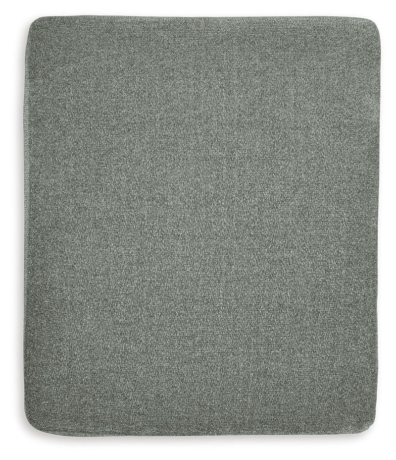 Hazela - Ottoman - Charcoal