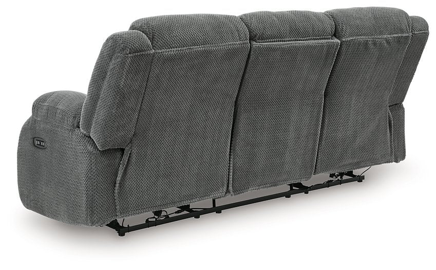 Observation Power Reclining Sofa with Drop Down Table