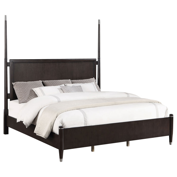 Emberlyn Four-Poster Panel Bed