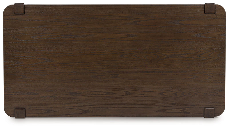 Breckington - Rectangle Cocktail Table - Dark Brown