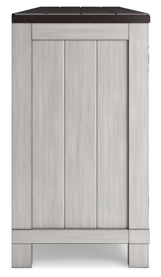 Darborn - XL TV Stand With Fireplace Option - Gray / Brown