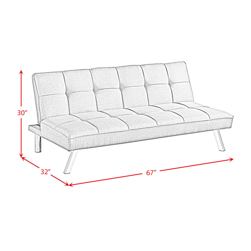 Smash - Sleeper Sofa - Sandra Gray