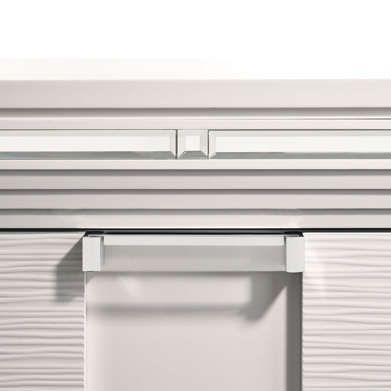 Twenty Nine - Nightstand With USB - White