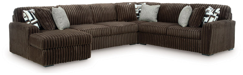 Midnight-Madness - Sectional - Chocolate