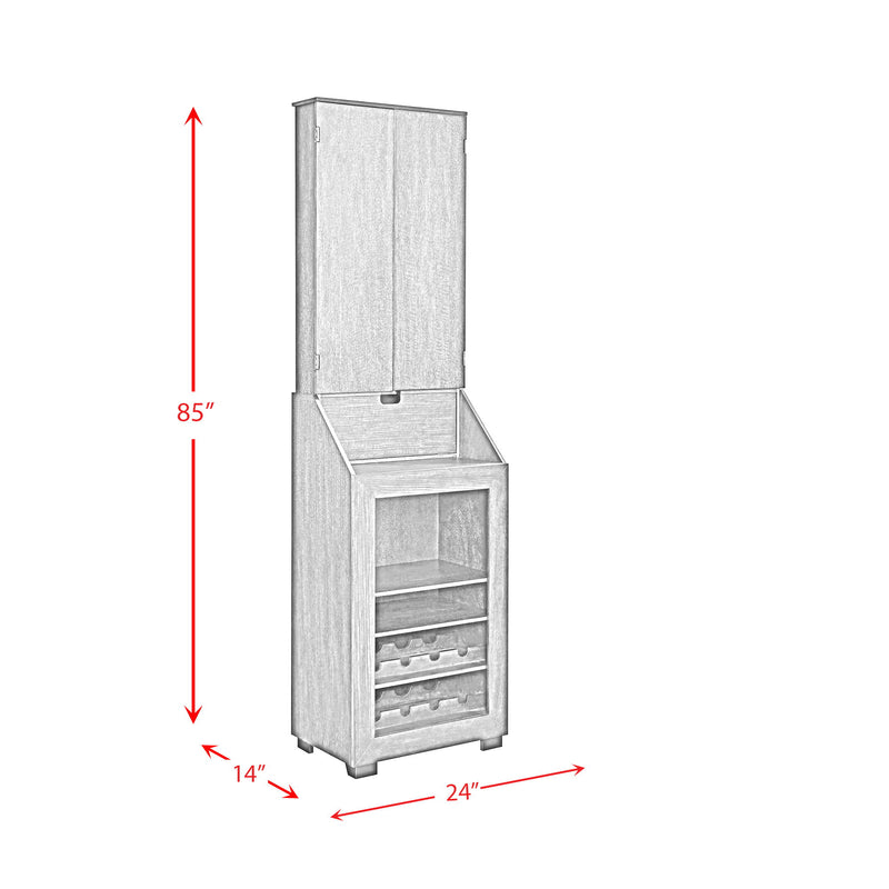 Bone - Dartboard Cabinet Ssg-120405 Cabinet With Dartboard - Dark Brown