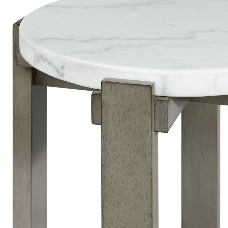 Rosamel - 2 Piece Occasional Table Set (Coffee Table And End Table) - Gray