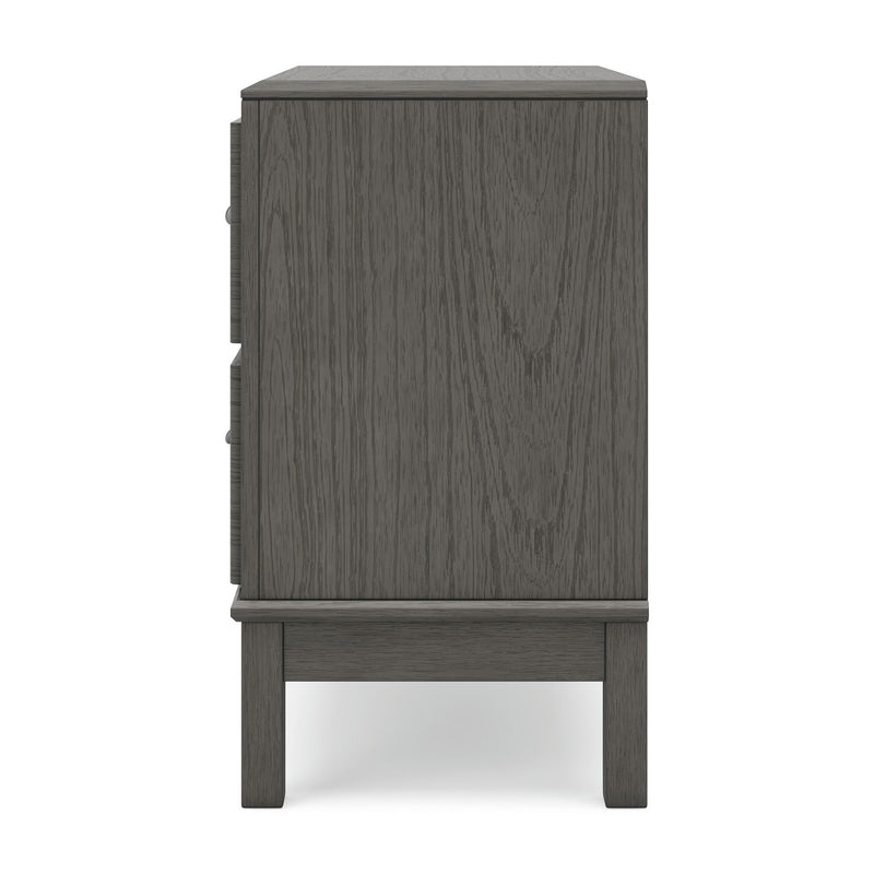 Mazing - Two Drawer Night Stand - Gray