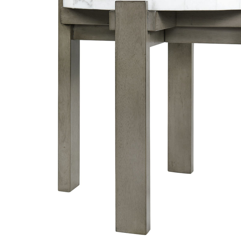 Rosamel - 2 Piece Occasional Table Set (Coffee Table And End Table) - Gray