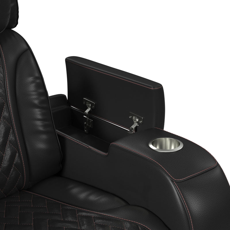 Prime Time - P3 Sofa With I Table, Reading Light, Heat, Massage, LED, And Speaker