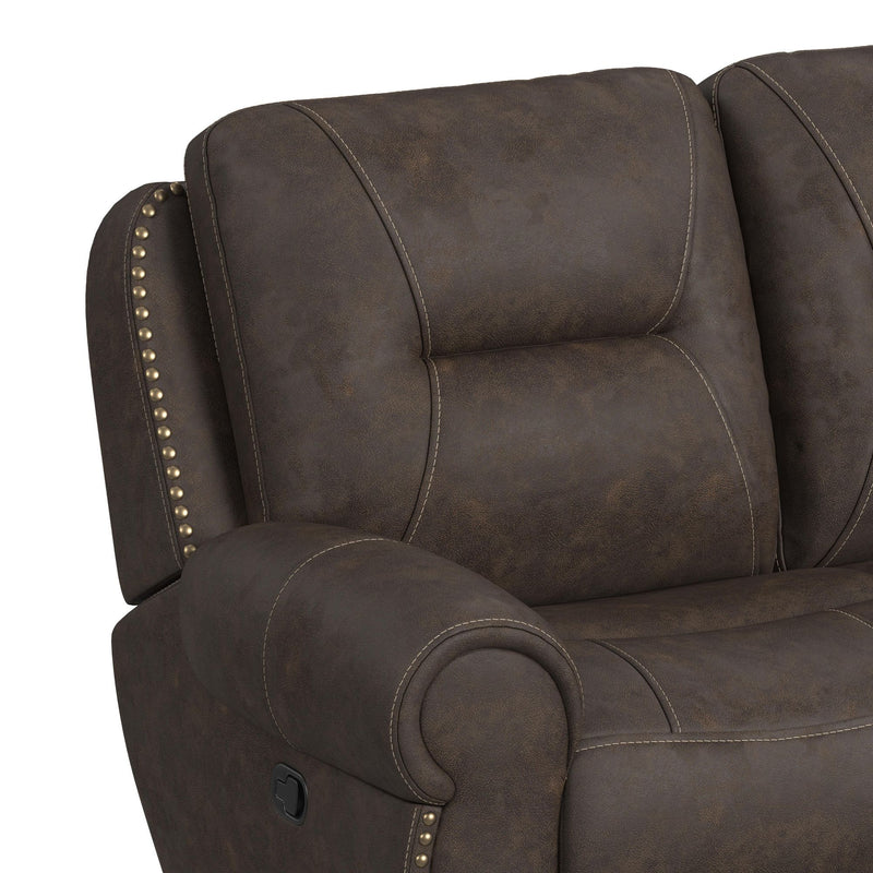 Topeka - Sofa - Rocky Brown