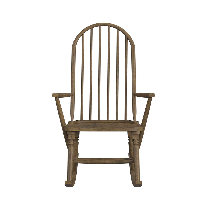 Heritage & Home - Rocking Chair - Oak Brown