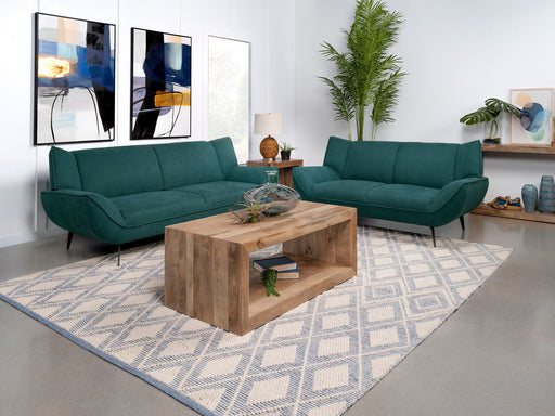 Acton Upholstered Flared Arm Living Room Set image