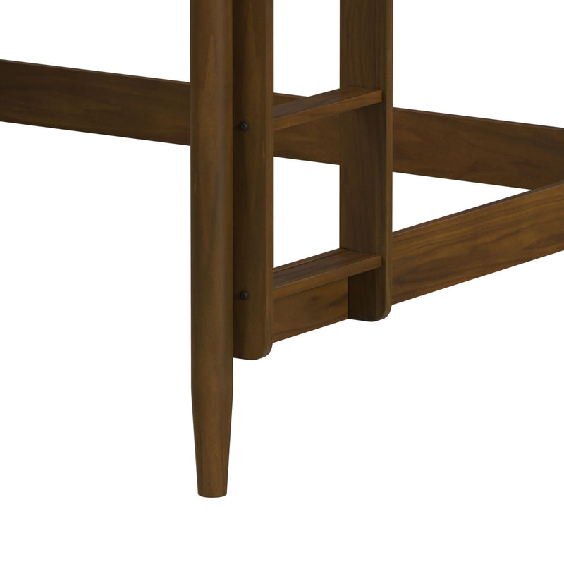 Malibu - Full Loft Bed - Walnut