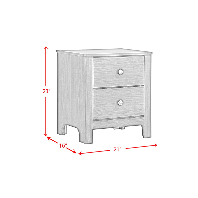 Sami - Youth 2-Drawer Nightstand