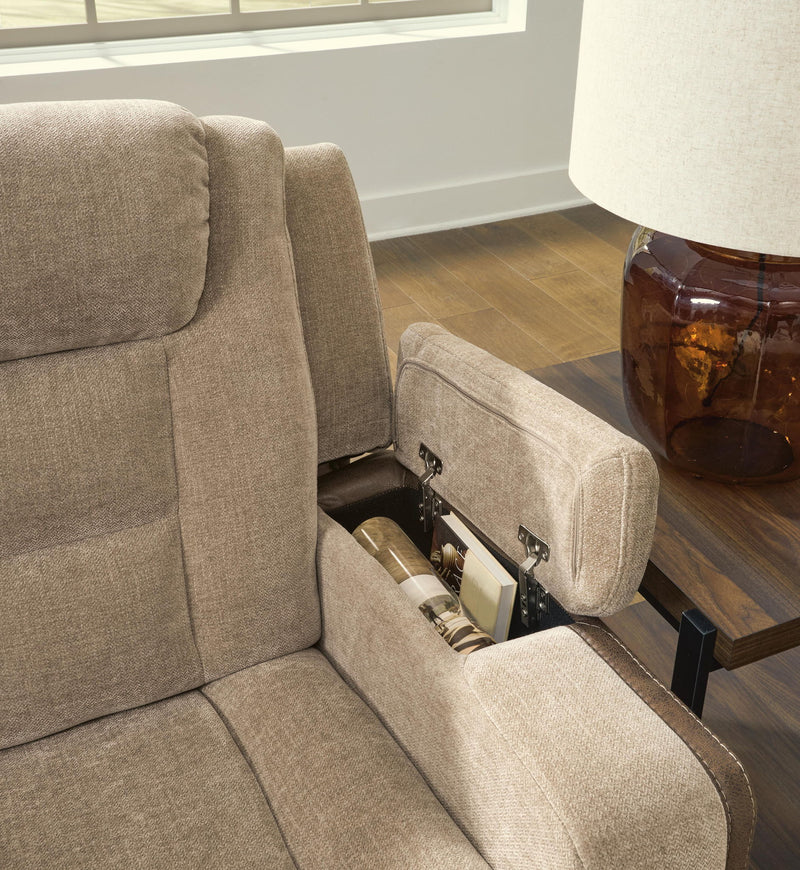Mixed Motion - Power Reclining Sofa With Adjustable Headrest