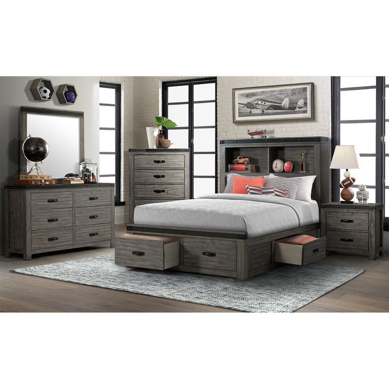 Wade - Youth Platform Storage Bed