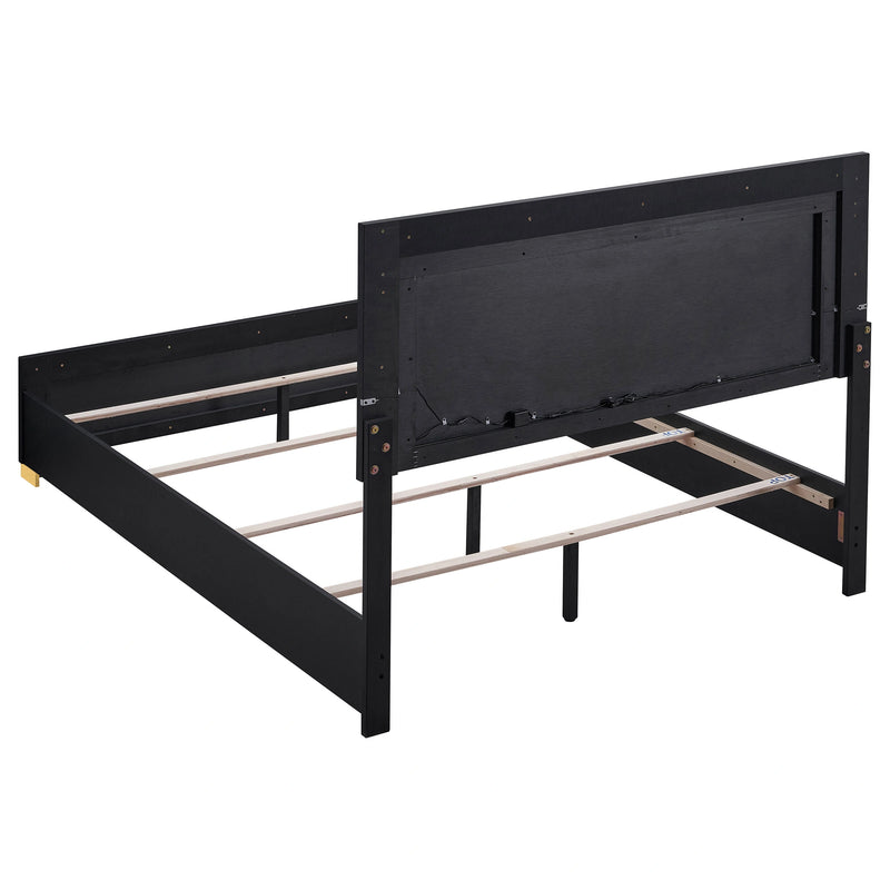 Marceline Panel Bed with LED Lighting