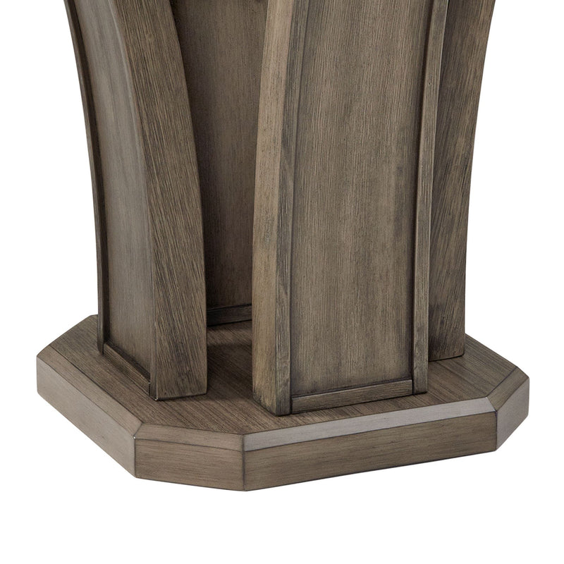 Dapper - Square End Table - Gray