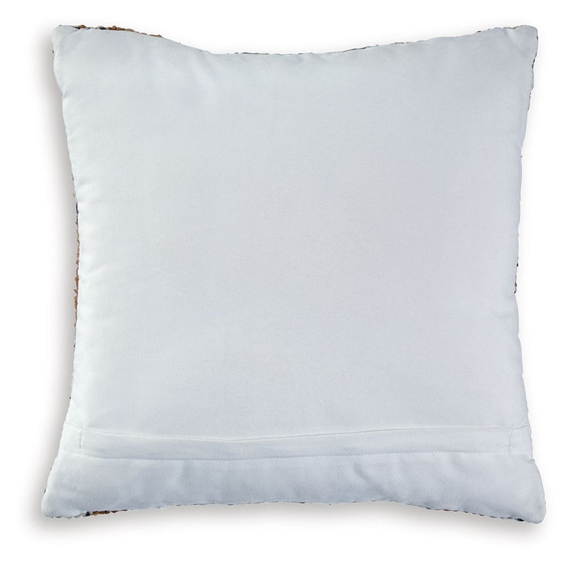 Kierenworth - Pillow (Set of 4) - Sienna / Ivory / Black