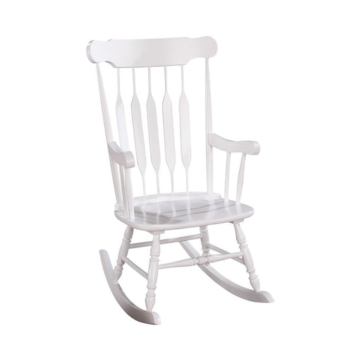 Gina Back Rocking Chair White image