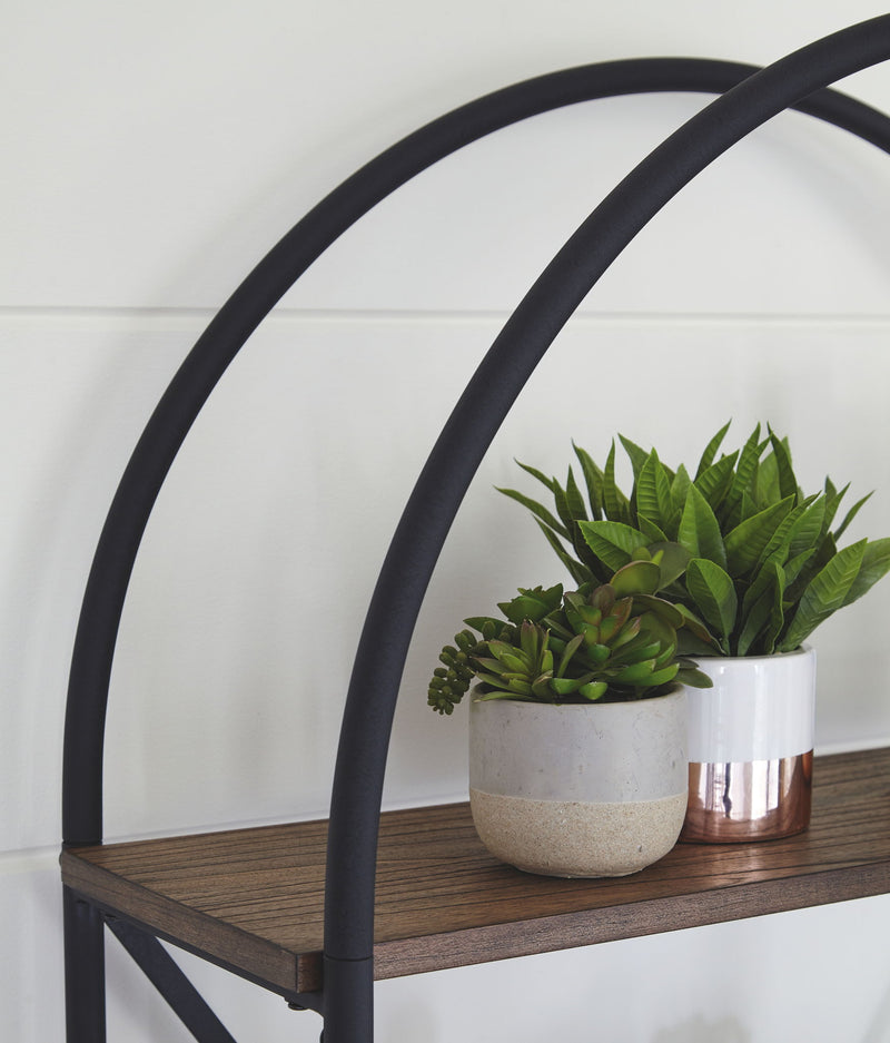 Galtbury - Bookcase - Brown / Black