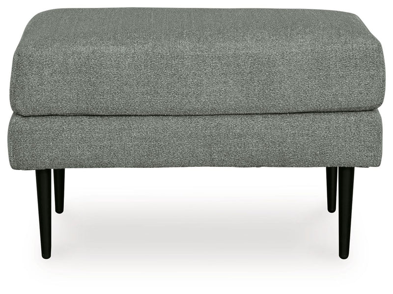 Hazela - Ottoman - Charcoal