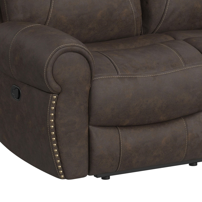Topeka - Sofa - Rocky Brown