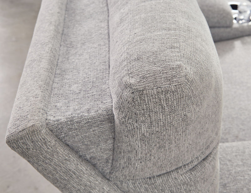 Acklen Place - Wide Seat Power Recliner - Pewter