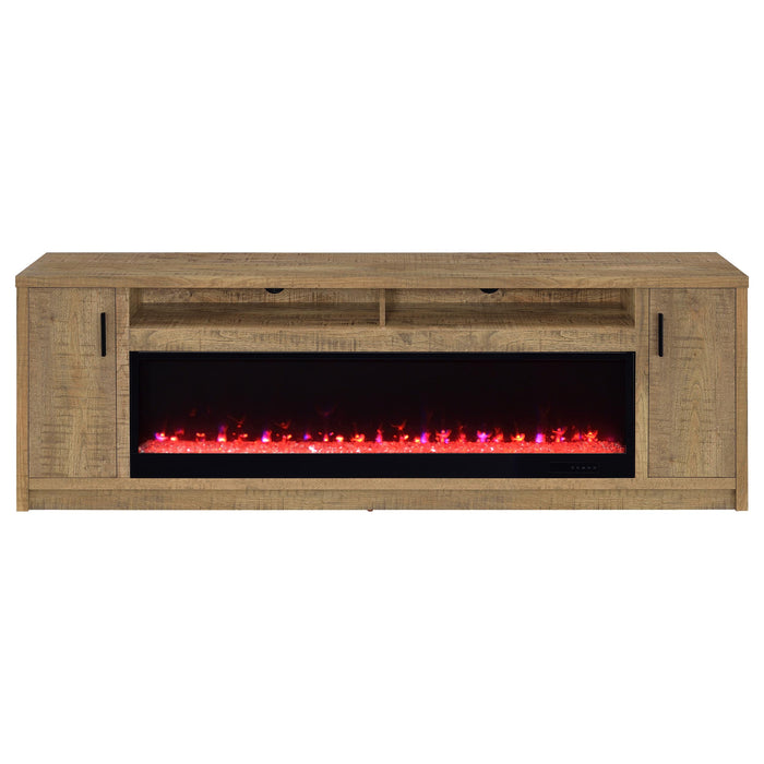 Eddy TV Stand Fireplace Console