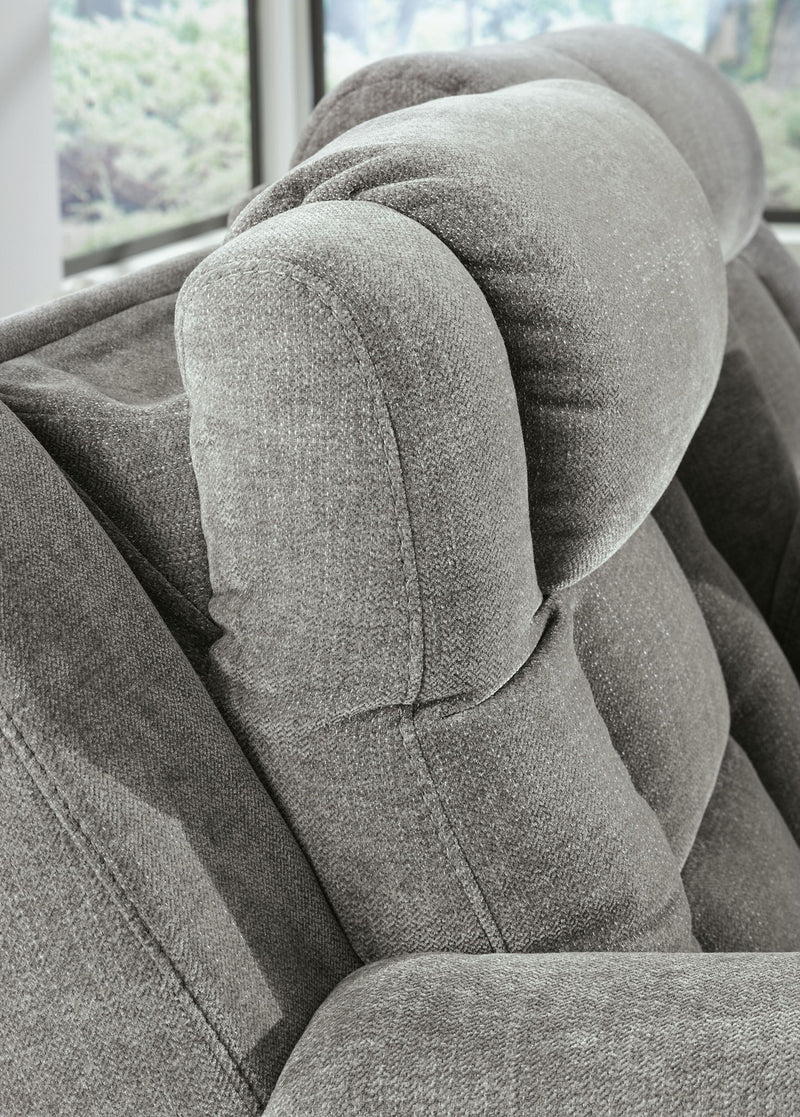 Mixed Motion - Power Reclining Loveseat With Console / Adjustable Headrest