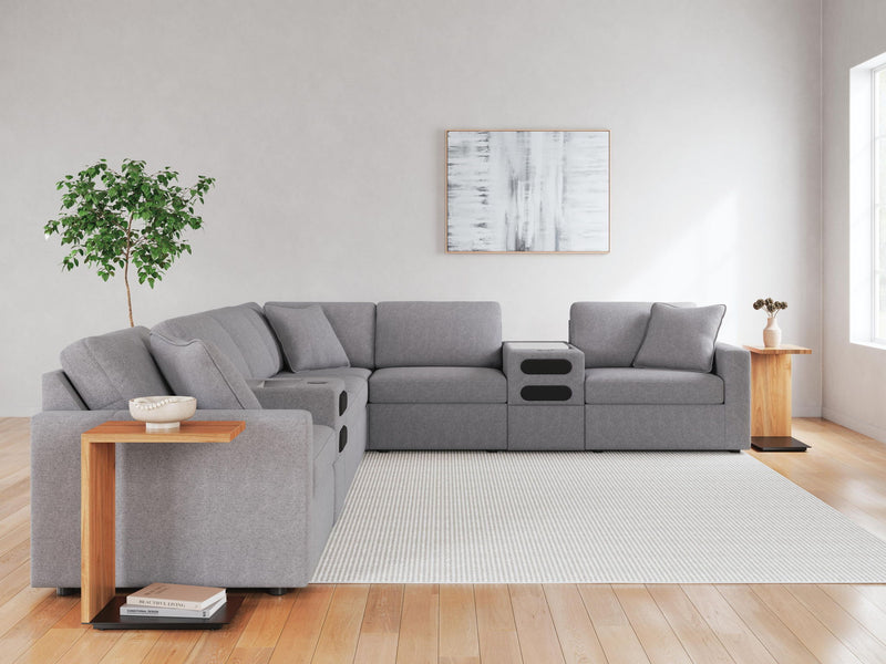 Modmax - L-Shaped Sectional - Granite