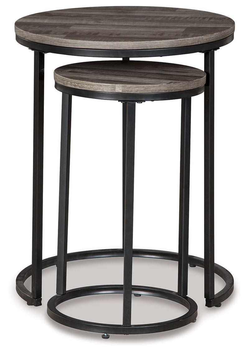 Briarsboro - Accent Table Set (Set of 2) - Black / Gray