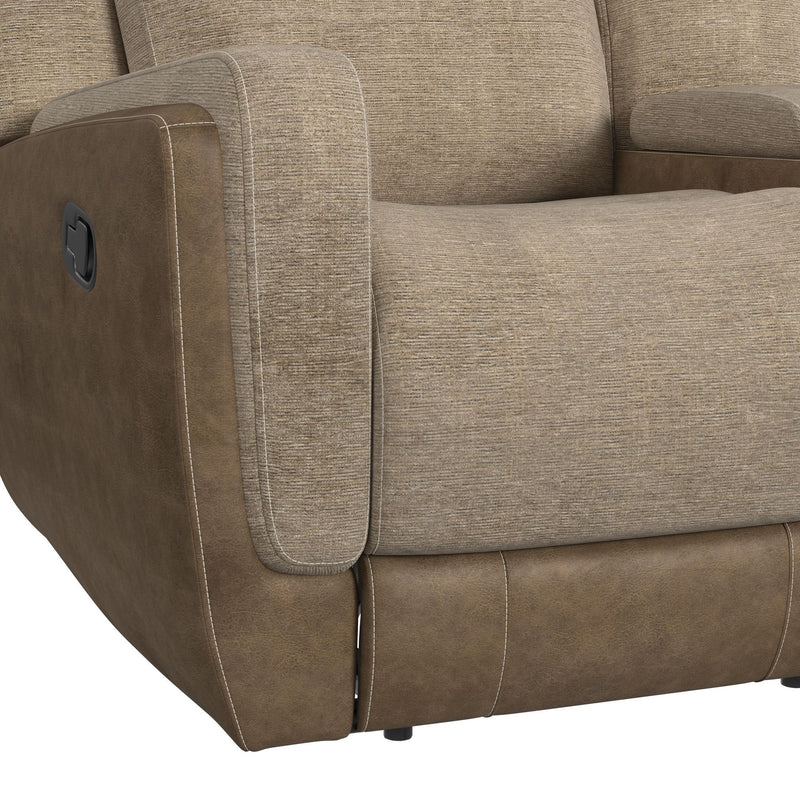 Hornet - 3 Piece Motion Sectional Set With Console And 2 Recliners