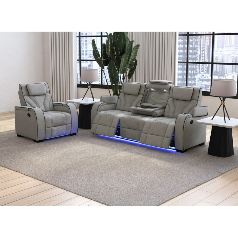 Blitz - Motion Sofa With DDT, Reading Light, Wireless Charger And LED