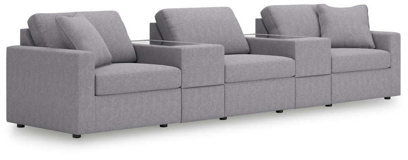 Modmax - Straight Sectional - Granite