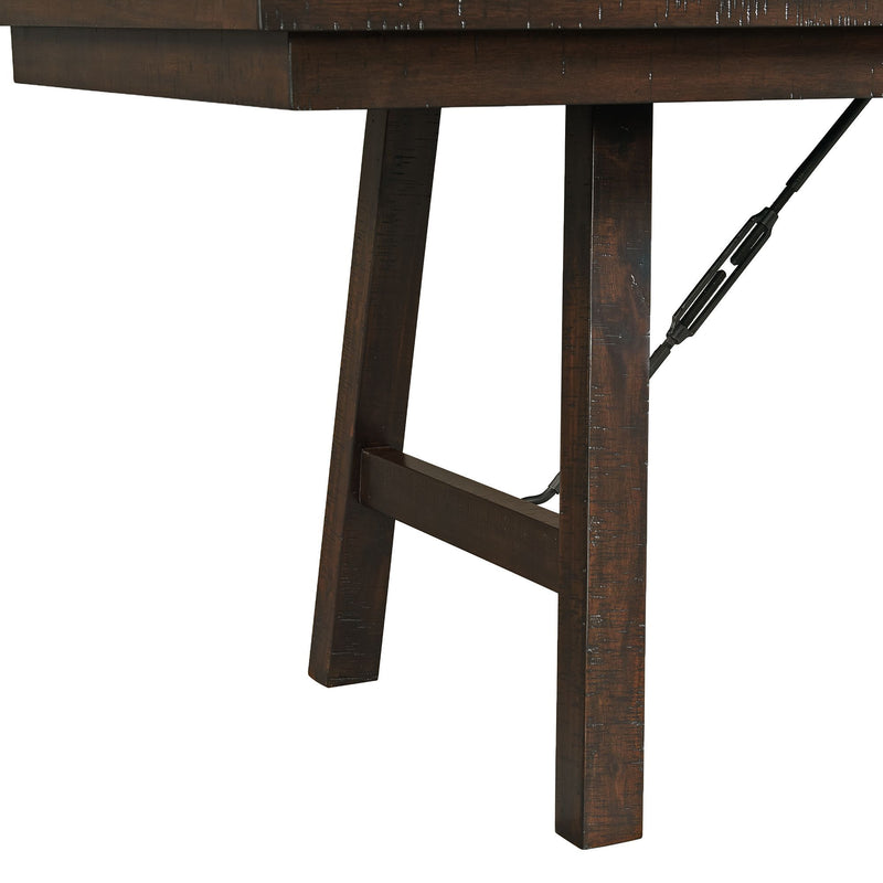 Jax - 6 Piece Dining Set (72" Table, Four Chairs And Bench) - Cherry