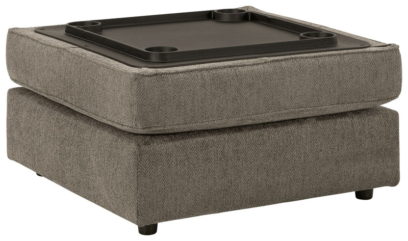 O'Phannon - Ottoman With Storage - Putty