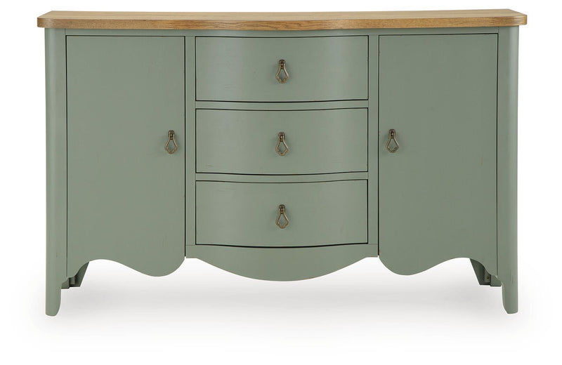 Actonville - Accent Cabinet - Antique Green